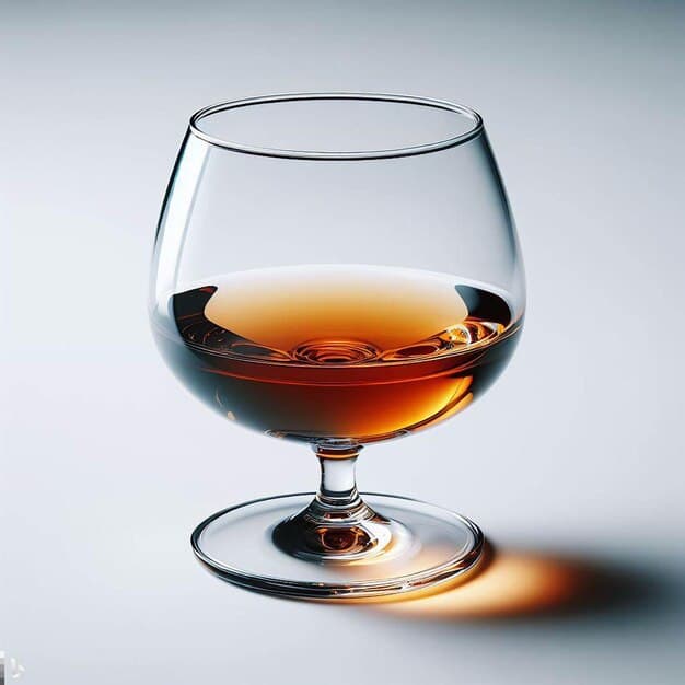 Ly rượu táo Brandy 2